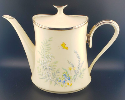 Lenox Replacement China - Cinderella ~ Butterrfies - Tea/Coffee Pot - N