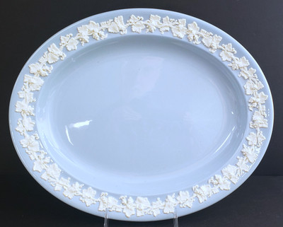 Wedgwood Replacement China - Cream on Lavender ~ Plain - Platter 14 - N