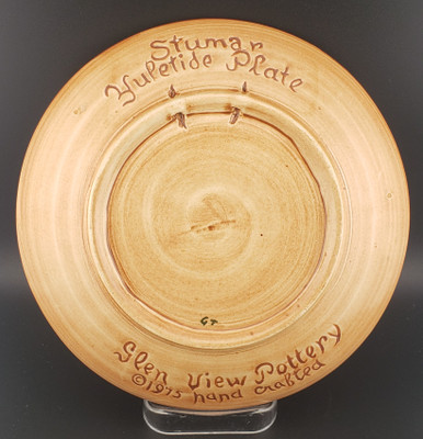 Pennsbury Pottery - Red Rooster - Preparation Plate 1975 - N