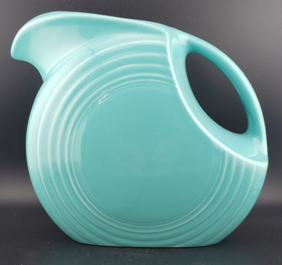 Homer Laughlin Fiesta Turquoise (Newer) Pitcher 64 Oz 6" from Homer Laughlin Fiesta Turquoise (Newer). Replacement piece from