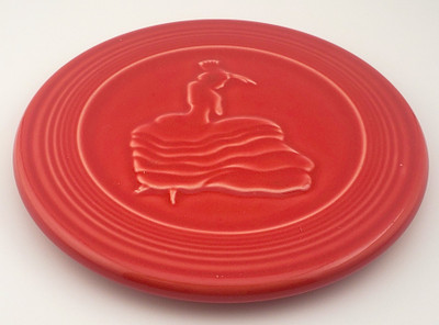 Homer Laughlin Replacement China - Fiesta ~ Scarlet - Trivet - N