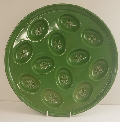 Homer Laughlin Replacement China - Fiesta ~ Shamrock - Egg Plate - N