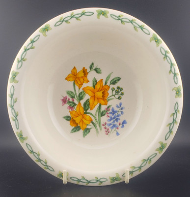 Thomson Pottery Replacement China - Floral Garden - Soup/Cereal Bowl - Daffodils - N