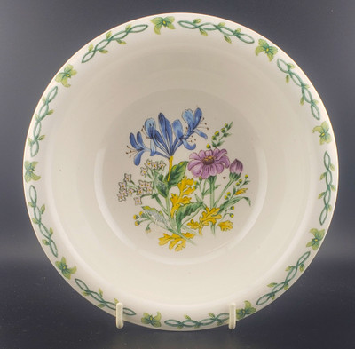 Thomson Pottery Replacement China - Floral Garden - Soup/Cereal Bowl - Iris - N
