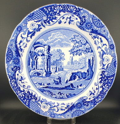 Spode China Blue Italian (Newer) Dinner Plate - Blue Italian (newer) by Spode.