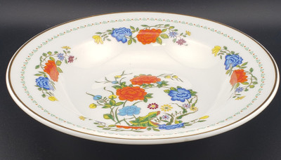 Aynsley - Famille Rose - Soup Bowl- Trim off edge - N
