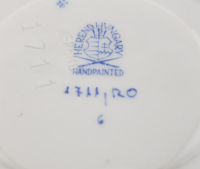 Herend - Rothschild Bird (RO) - Demitasse Cup and Saucer #1711 Design 11K - N