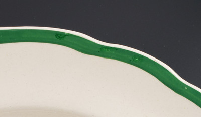 Spode - Herring Hunt (9265 Green Trim) - Dinner Plate - Gone Away - ANGPC