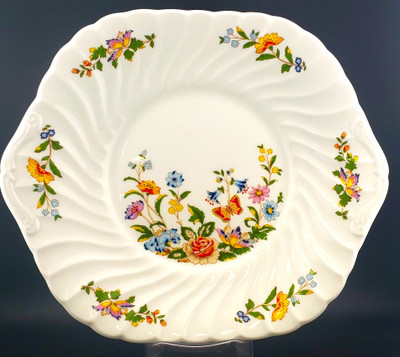 Aynsley - Cottage Garden - Cake Plate - N