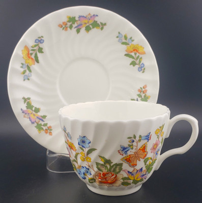 Aynsley - Cottage Garden - Cup and Saucer - N