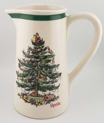 Spode - Christmas Tree (Green Trim) - Pitcher/Vase - N