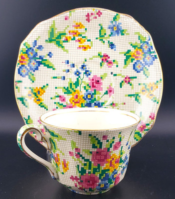 Royal Winton - Queen Anne - Cup and Saucer - AN