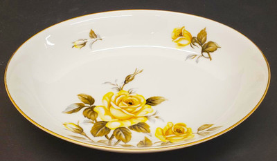 Harmony House - Yellow Rose - Oval Bowl - N