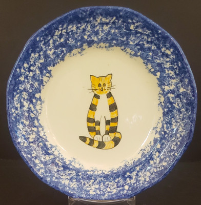 Molly Dallas - Molly's Cows - Salad Plate - Cat - N