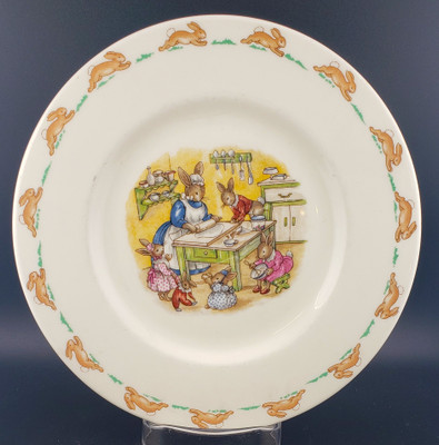 Royal Doulton - Bunnykins (Albion Shape) - Salad Plate - Baking - LW