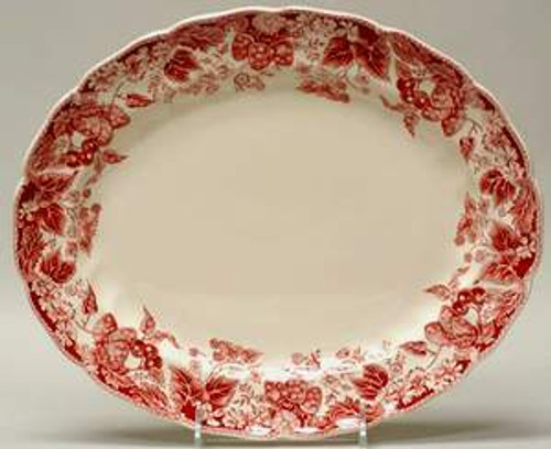Johnson Brothers Strawberry Fair Bread Plate - New from the Strawberry Fair collection by Johnson Brothers.