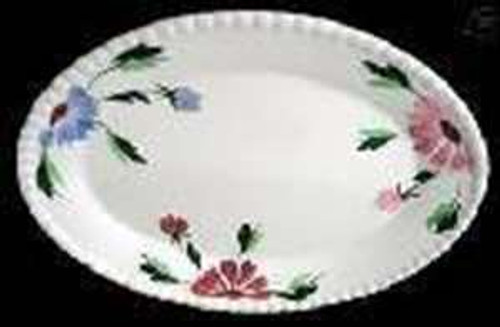 Blue Ridge Mardi Gras Platter - authentic Blue Ridge Mardi Gras Platter from China Lane.