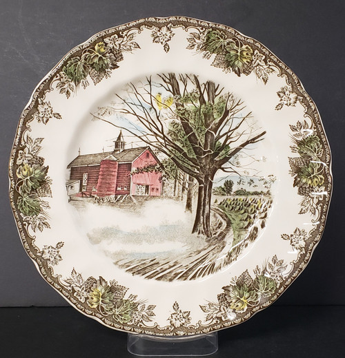 Johnson Brothers - Friendly Village - Dinner Plate- Autumn Mists