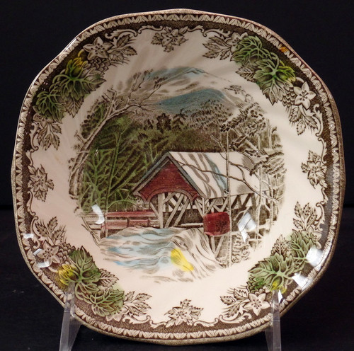 Johnson Brothers Friendly Village Cereal Bowl - Covered Bridge.