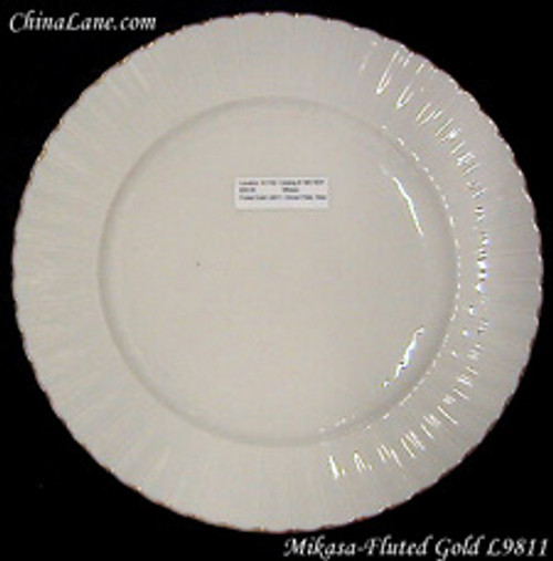 Mikasa Fluted Gold L9811 Salad Plate - New. 8 1/4"