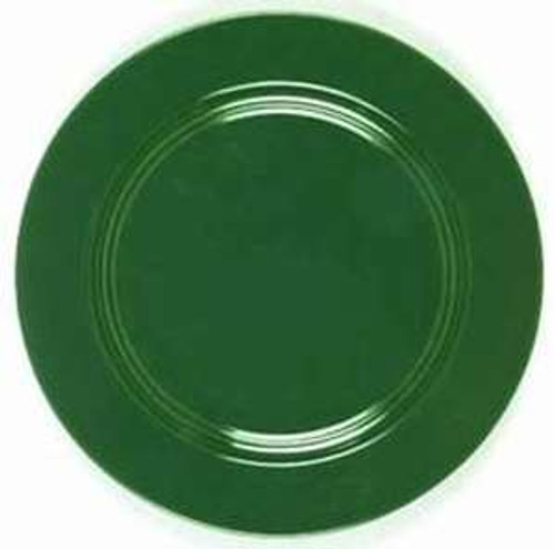 Homer Laughlin Harlequin Dark Green Saucer in the Homer Laughlin Harlequin Dark Green pattern. Shop China Lane for replacemen