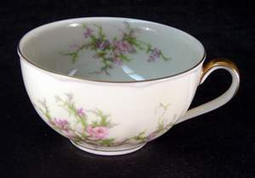 Haviland Rosalinde (New York) Cup - Light Trim Wear, 2" Inner Decor