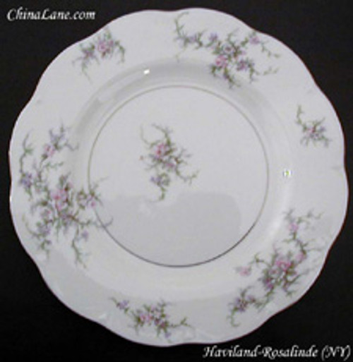 Haviland Rosalinde (New York) Demitasse Saucer. Collectible replacement piece available at China Lane.