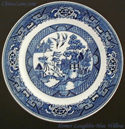 Homer Laughlin - Blue Willow - Bread Plate