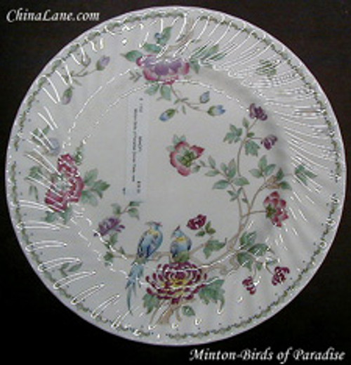 Minton - Birds of Paradise - Chop Plate