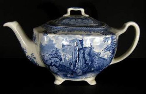 Johnson Brothers Old Britain Castles Blue Teapot