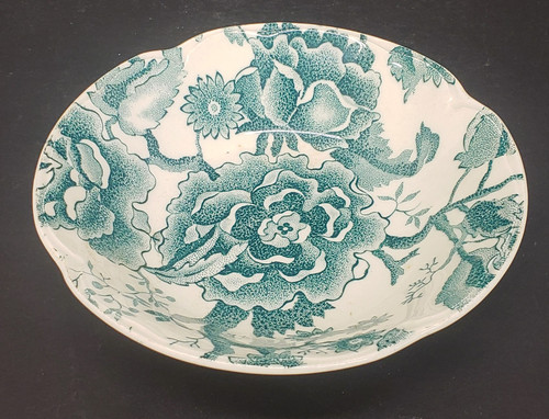 Johnson Brothers English Chippendale Green Dessert Bowl