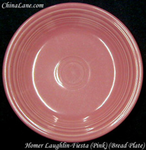 Homer Laughlin Fiesta Rose (Newer) Salad Plate. Collectible replacement piece available at China Lane. Homer Laughlin Fiesta Rose (Newer) Salad Plate. Collectible replacement piece available at China Lane.