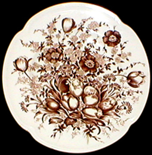 Johnson Brothers Dover Brown Cereal Bowl, 7 1/4"