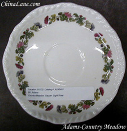 Adams Country Meadow Saucer. Collectible piece. Adams Country Meadow Saucer. Collectible piece.