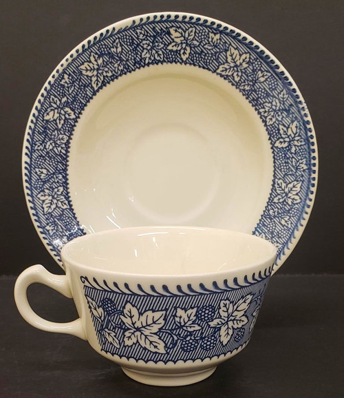 Homer Laughlin Shakespeare Country Stratwood Cup and Saucer