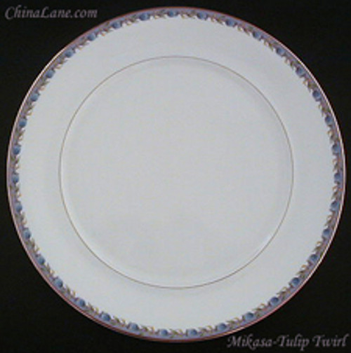 Mikasa Tulip Twirl Footed Cup and Saucer Set