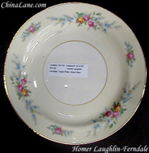 Homer Laughlin Ferndale Cereal Bowl - About New 4". Collectible replacement piece available at China Lane.