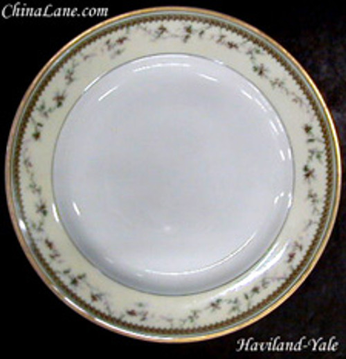 Haviland Yale Luncheon Plate 4" in the Haviland Yale pattern. Shop China Lane for replacement china. Haviland Yale Luncheon Plate 4" in the Haviland Yale pattern. Shop China Lane for replacement china.