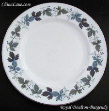 Royal Doulton Burgundy Dinner Plate from Burgundy by Royal Doulton at China Lane.