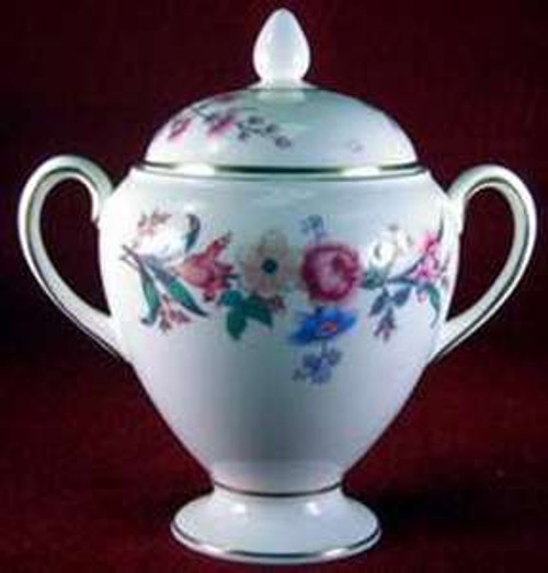 Wedgwood - Devon Sprays W4076 - Sugar Bowl