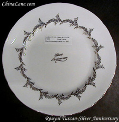 Royal Tuscan - Silver Anniversary - Salad Plate