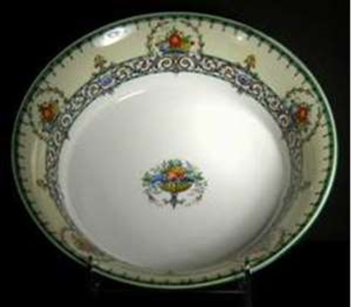 Royal Worcester - Chalons Z478/1 Green Trim - Dessert Bowl