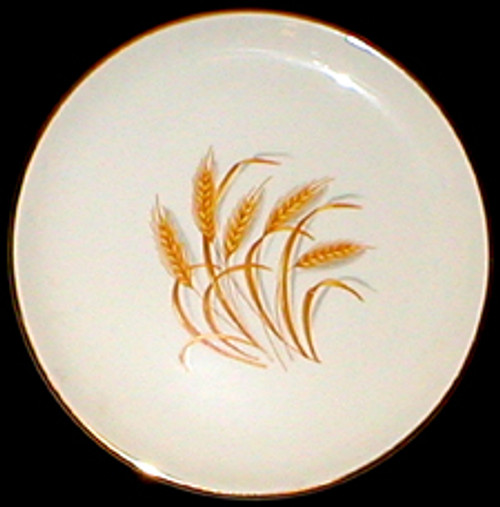 Homer Laughlin - Golden Wheat ~ Gold Trim - Soup Bowl