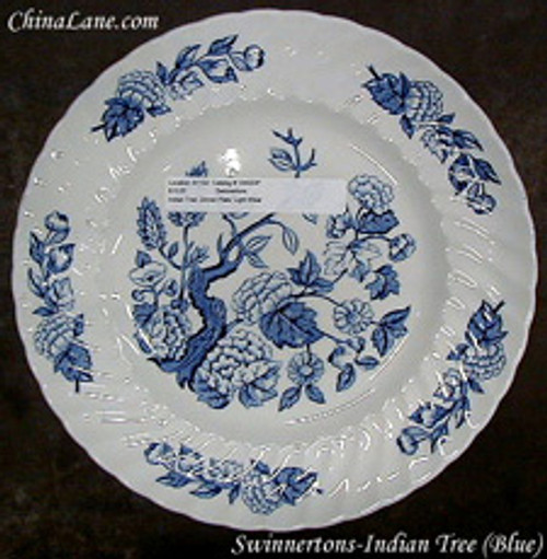 Swinnertons - Indian Tree ~ Blue - Bread Plate