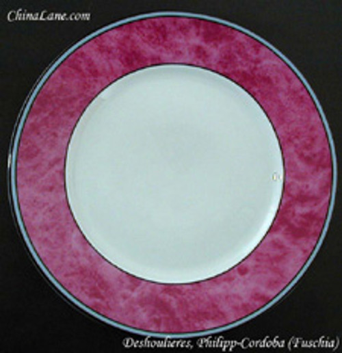 Deshoulieres - Cordoba ~ Fuschia - Dinner Plate