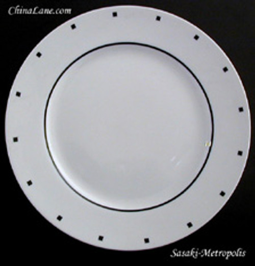 Sasaki - Metropolis ~ Black - Salad Plate