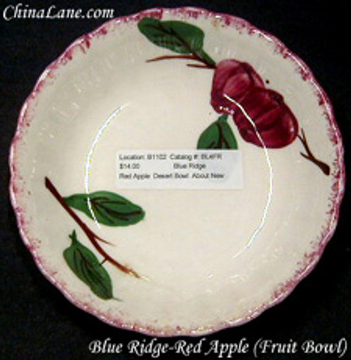 Blue Ridge - Red Apple - Platter- Small