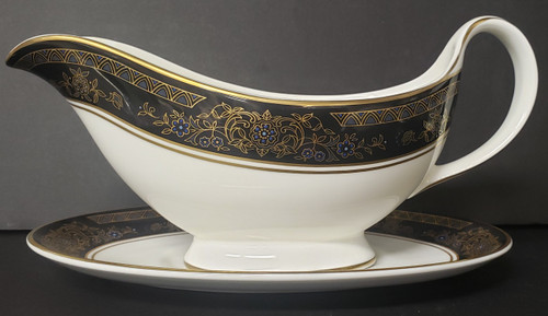 Royal Doulton Albany (H5041) Gravy Boat with Underplate. Replacement piece available at China Lane.