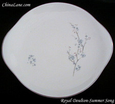Royal Doulton Summer Song Cake Plate. Replacement piece available at China Lane.