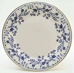 Royal Doulton Sapphire Blossom Dinner Plate from Sapphire Blossom by Royal Doulton at China Lane.